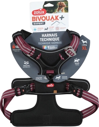 Изображение ZOLUX Szelki dla psa BIVOUAK XL czerwone