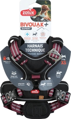 Изображение ZOLUX Szelki dla psa BIVOUAK XS czerwone