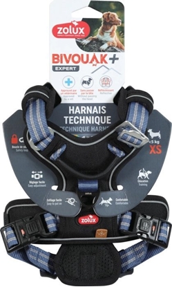 Изображение ZOLUX Szelki dla psa BIVOUAK XS niebieskie