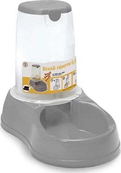 Picture of Zolux Zolux Dozownik pokarmu dla psa i kota  BREAK 3,5 l kol. szary