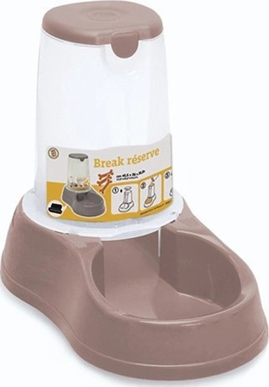 Picture of Zolux ZOLUX Dozownik pokarmu dla psa i kota BREAK 1,5 l kol. róowobrzowy