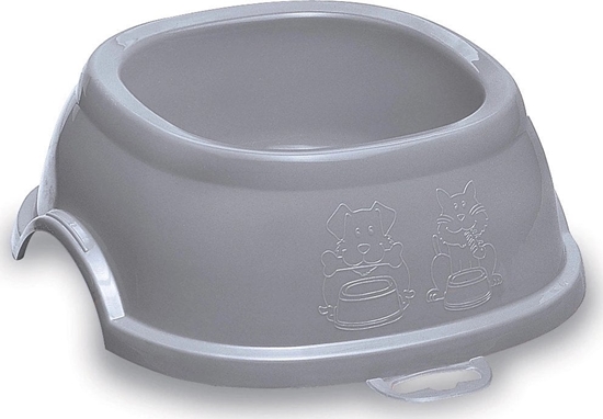 Picture of Zolux ZOLUX Miska antypolizgowa dla psa, kota BREAK 4 2l szara