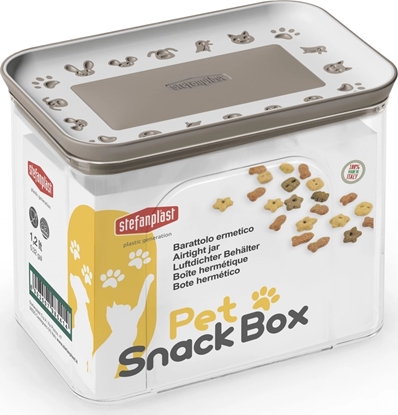 Picture of Zolux ZOLUX Pojemnik hermetyczny na przysmaki 1,2 l kol. jasnobrzowy