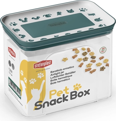 Picture of Zolux ZOLUX Pojemnik hermetyczny na przysmaki 1,2 l kol. zielony