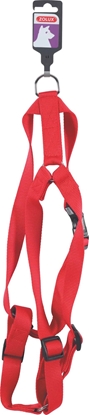 Picture of Zolux ZOLUX Szelki dla psa nylonowa tama 50/90cm 25mm kol. czerwony