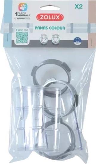 Picture of Zolux ZOLUX Zestaw Connexion Panas kolanka S x 2