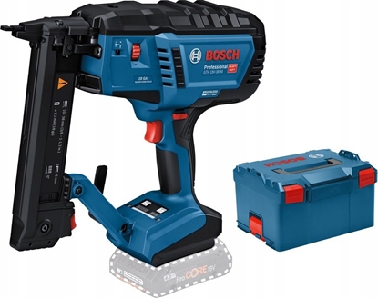 Picture of Zszywacz Bosch Bosch cordless wood stapler GNH 18V-38 M Professional solo, 18Volt, electric stapler (blue/black, without battery and charger, in L-BOXX)