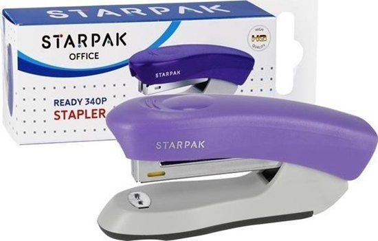 Picture of Zszywacz Starpak ZSZYWACZ 12K 10 FIOLET STK-340P PUD 12/144