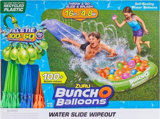 Picture of Zuru lizgawka 1-torowa, 3 zestawy balonów wodnych