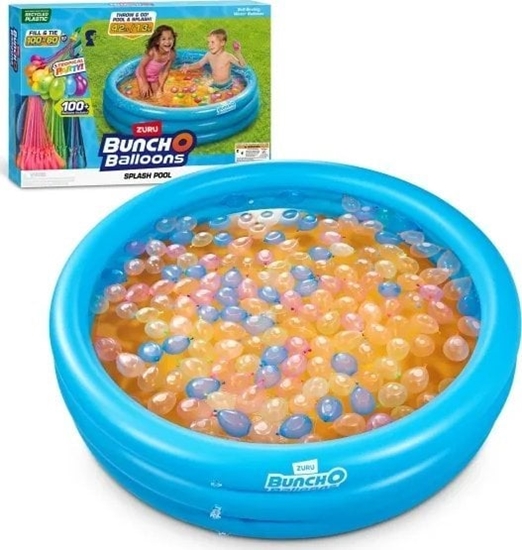 Picture of Zuru Bunch O Balloons Splash Pool med Tropical Party med over 100 selvlukkende vandballoner til at fylde hurtigt