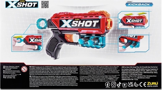 Picture of Zuru Wyrzutnia Excel Kickback 8 strzaek