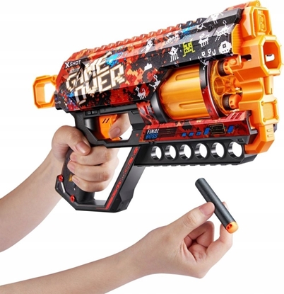 Picture of Zuru ZURU X-SHOT SkinsGriefer wyrzutnia12s 36561D 45027