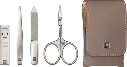 Attēls no Zwilling Maniküre Pediküre Set 5tlg. mit Nagelschere, Leder