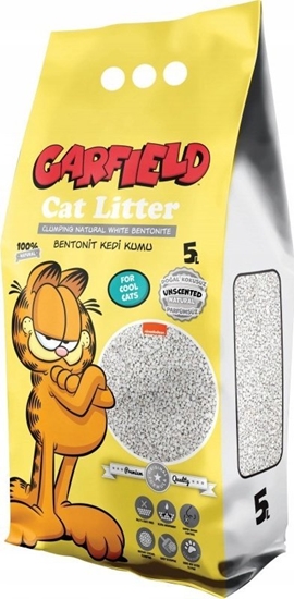Изображение wirek dla kota Garfield Garfield, wirek bentonit dla kota, naturalny 5L