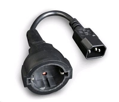 Picture of Cablexpert Power adapter cord PC-SFC14M-01 0.15 m