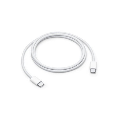 Attēls no - MQKJ3ZM/A iPhone USB-C/USB-C 60W Data Cable 1m White (Bulk)