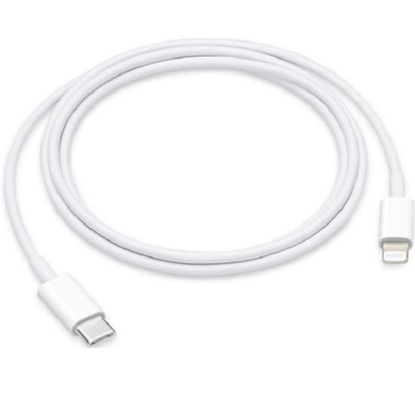Attēls no - MX0K2ZM/A iPhone USB-C/Lightning Data Cable 1m White (Bulk)