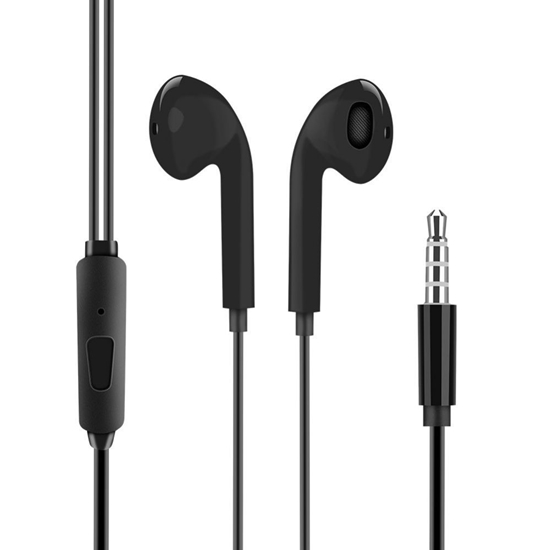 Picture of - OBAL:ME Wired Earphones 3.5mm Jack Black