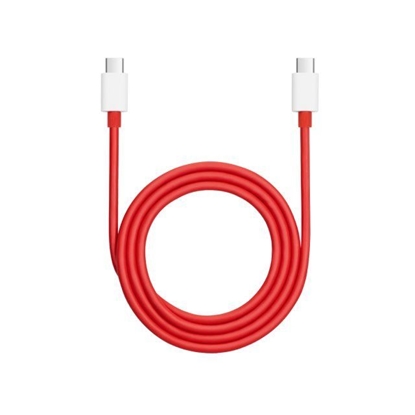 Attēls no - OnePlus SUPERVOOC Charge USB-C/USB-C Data Cable 12A 1m Red
