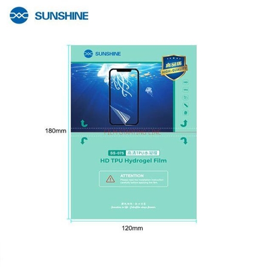 Picture of - SUNSHINE SS-075 Hydrogel Films for Smartphones Pack 50 pcs