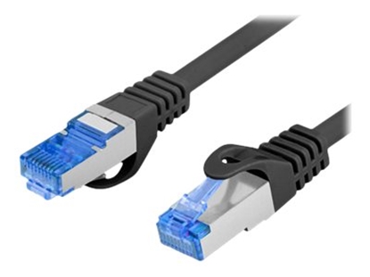 Attēls no !Patchcord kat.6a S/FTP CCA 2.0m Czarny 