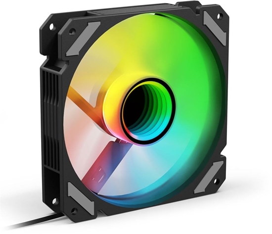 Picture of 120mmSharkoon SHARK Mirror RGB PWM REVERSE Black