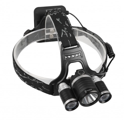 Attēls no 16W Galvas lukturis 900lm+2x300lm IP67 200m