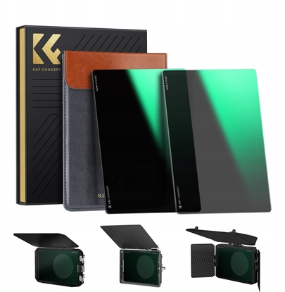 Изображение 2x Filtr Filmowy Nd8 + Nd64 Do Matte Box Tilta Smallrig 4x5.65 / K&f Concept / Sku.2079