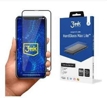 Изображение 3MK Apple iPhone XR/11 Black HardGlass Max Lite