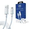 Picture of Kabel USB 3MK USB-A - microUSB 1.2 m Biay (5903108541176)