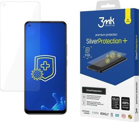 Picture of 3MK 3MK Silver Protect+ Realme 8 Folia Antymikrobowa montowana na mokro