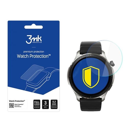 Изображение 3MK 3mk Watch Protection v. FlexibleGlass hybrid glass on Amazfit GTR 4 46 mm