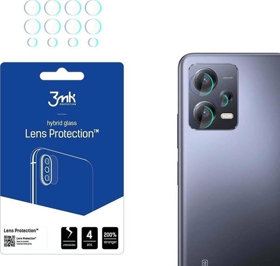 Изображение 3MK Lens Protect Redmi Note 12 Pro/Pro+ Ochrona na obiektyw aparatu 4szt