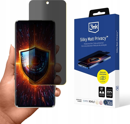 Изображение 3mk Silky Matt Privacy pro Honor 300 Ultra / 300 Pro