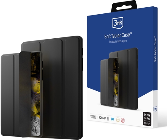 Изображение 3MK Soft Tablet Case for Apple iPad Air 11 (M2/M3) - Black