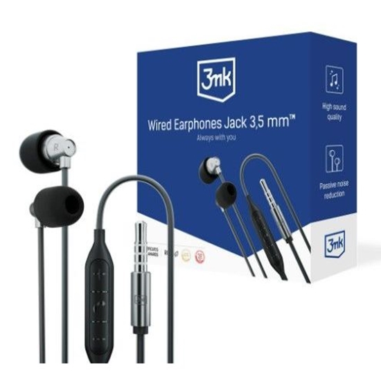 Picture of 3MK Wired Earphones Jack 3,5 mm