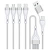 Picture of Kabel USB 4smarts USB-A + USB-C - 2x USB-C + Lightning + microUSB 1.2 m Biay (541024)
