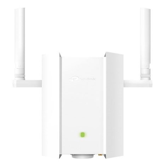Изображение Access Point|TP-LINK|Omada|1800 Mbps|Wi-Fi 6|IEEE 802.3at|IEEE 802.11a/b/g|IEEE 802.11n|IEEE 802.11ac|IEEE 802.11ax|Bluetooth 5.2|1x10Base-T / 100Base-TX / 1000Base-T|Number of antennas 2|EAP625-OUTDOORHD