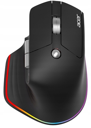 Attēls no Acer Easy Fit wireless Mouse |2.4GHz and BT5.0 | Black |
