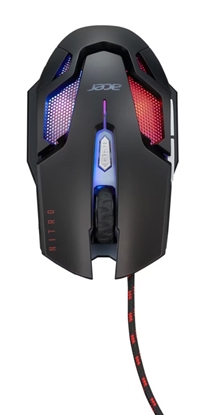 Attēls no Acer Nitro Gaming Mouse II, Wired, Black
