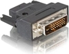 Picture of Delock Adapter DVI 24+1 pin male to HDMI female with LED - bidirectional
