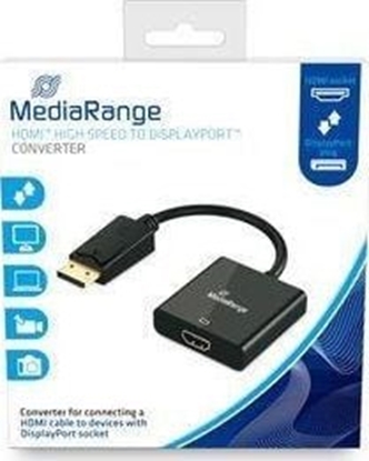 Picture of Adapter AV MediaRange DisplayPort - HDMI czarny (MRCS177)