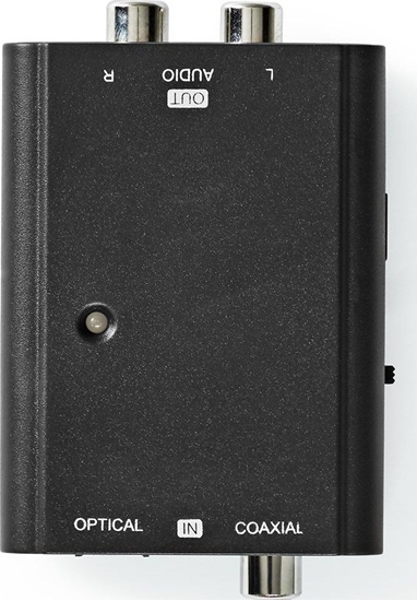 Picture of Adapter AV Nedis Nedis ACON2509BK konwerter plików audio Czarny