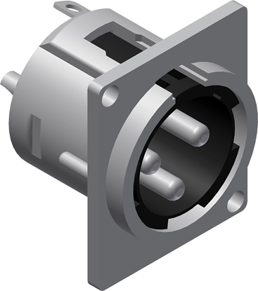 Attēls no Adapter AV Procab PROCAB VC3MDL Zcze panelowe  zcze 3-pinowe mskie XLR