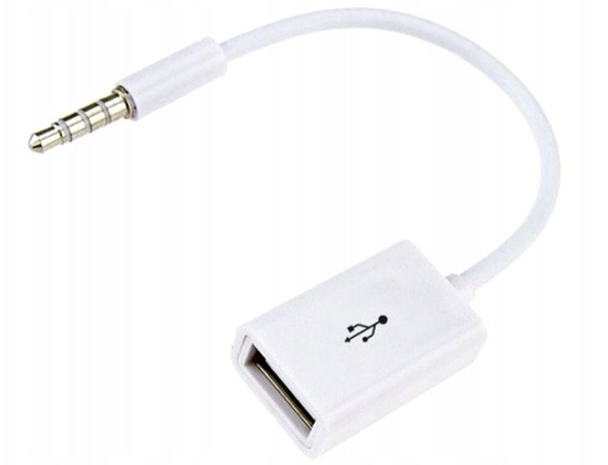 Изображение Adapter gniazdo USB - wtyk Jack 3,5mm.