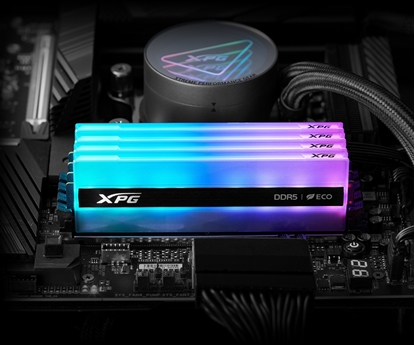 Attēls no Pami ADATA XPG Lancer Neon RGB, DDR5, 16 GB, 6400MHz, CL32 (AX5U6400C3216G-CLANRSG)