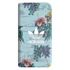 Picture of Adidas Booklet Case Floral iPhone X|XS szary|grey 