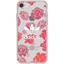 Picture of Adidas Apple iPhone 6/6s/7/8 Clear Case Flowers Red