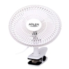 Изображение Adler | Fan with clip | AD 7317 | Table Fan | White | Diameter 15 cm | Number of speeds 2 | 30 W | No