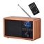 Изображение Adler Radio DAB+ Bluetooth AD 1184 Display LCD, Black/Brown, Alarm function